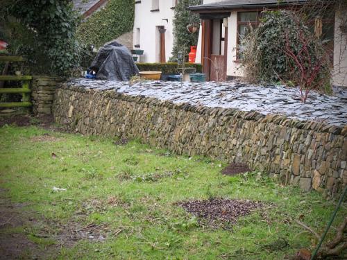 Devon bank Drystone walling 3