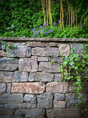 Dry stone effect walling Bristol 2